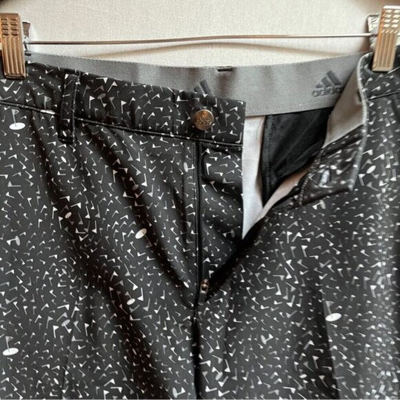 Adidas Ultimate Golf Flag Print Shorts Sz 32 - Picture 6 of 11